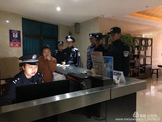 ▲节前对涉旅企业开展检查