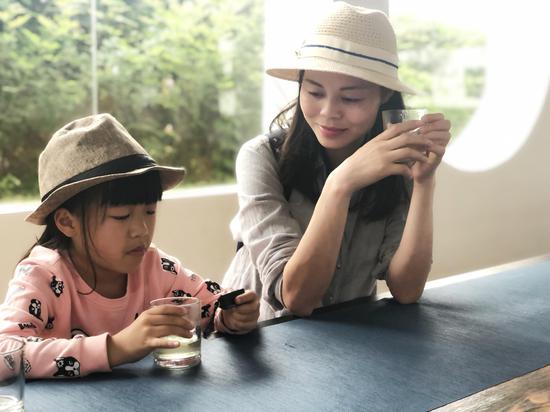 (茶海之心的周末时光 自驾游客供图)
