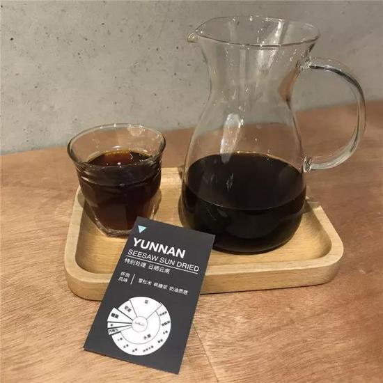 上海西舍咖啡门店里日晒云南产地咖啡