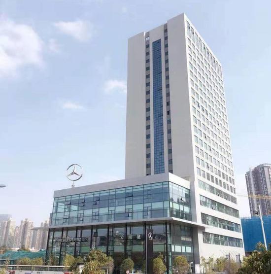 现房呈现 云南驰星奔驰5S店于2019年5月开业