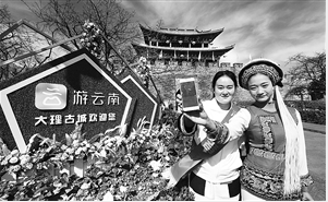 大力推进“一部手机游云南”智慧旅游平台建设,实现一机在手游大理。