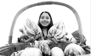打好“绿色食品牌”,带动农业产业发展和农户增收。 杨峥 摄