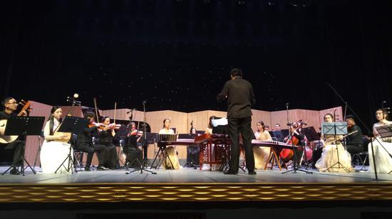 毕业作品音乐会现场