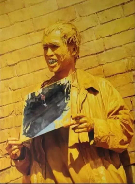 何云昌-金色阳光2000 布面油画 90 x120cm