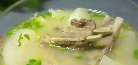 白萝卜羊肉汤