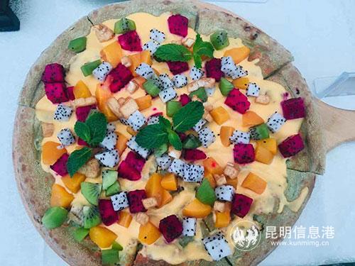厨艺大赛作品“豆腐披萨”