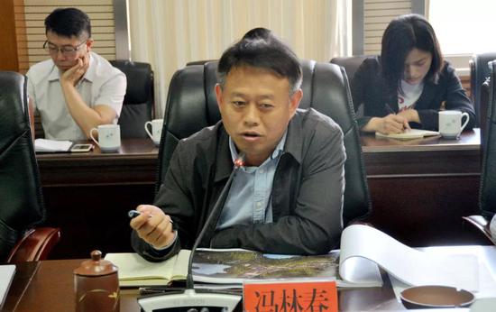 县委副书记、县长冯林春讲话