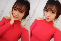 同济校花置身麦田神情陶醉