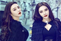 同济校花置身麦田神情陶醉