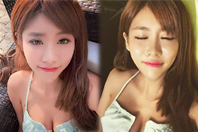 同济校花置身麦田神情陶醉