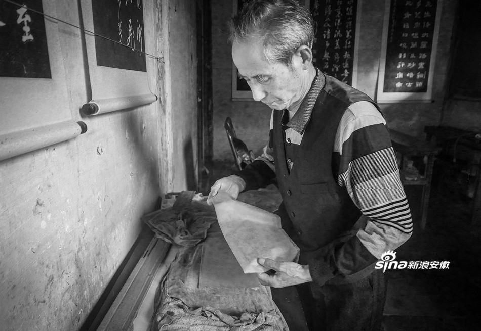 影像安徽第154期:古法碑贴拓印传承人
