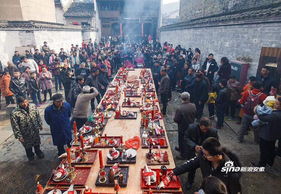 影像安徽春节特刊:徽州宗族祭祀
