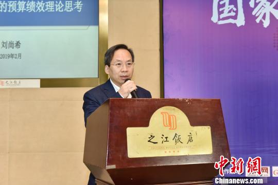 中国财政科学研究院院长刘尚希。 中新经纬 供图 摄