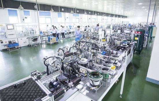 宁波某企业车间。宁波市经信局 供图