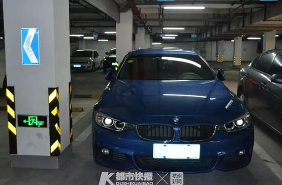 被扣留的涉案车辆 公安供图