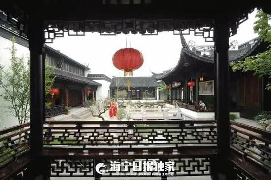 △金庸书院内部场景。