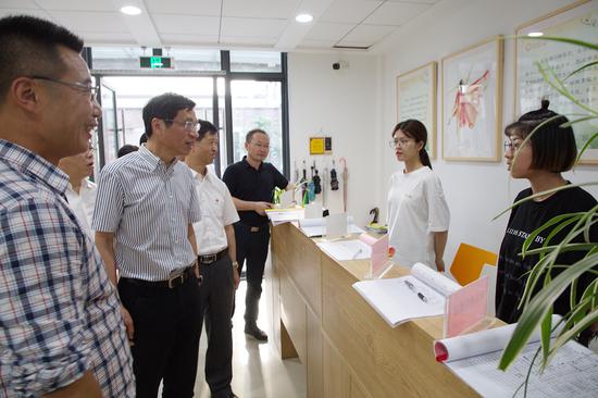 省教育工委书记、教育厅厅长郭华巍一行来浙江