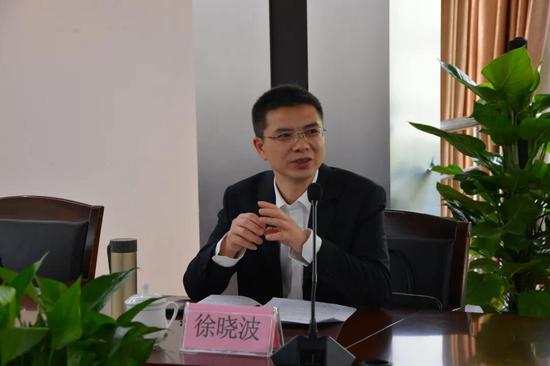 徐晓波副厅长赴柯桥区调研走访"三服务"工作