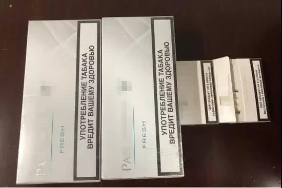 图为:查获的烟弹。 嘉兴公安供图