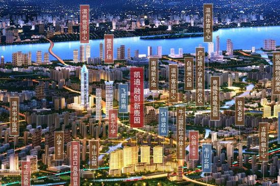 新鹿园区位效果示意图