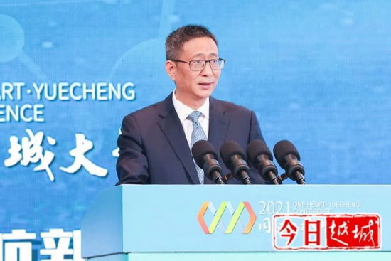 滨海新区管委会常务副主任、越城区委副书记胡文炜推介滨海新区