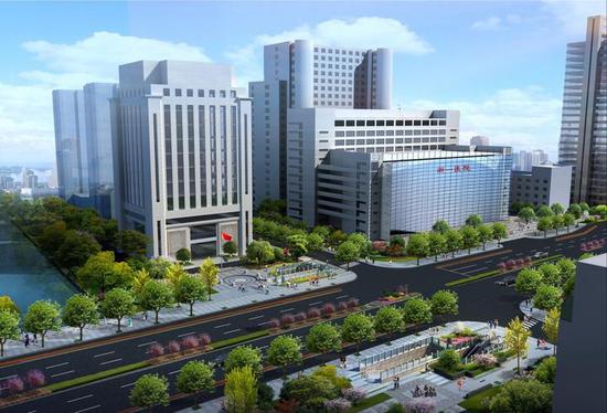 东清巷过街地道效果图