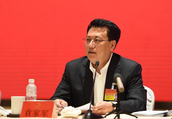 浙江省省长袁家军。王刚 摄