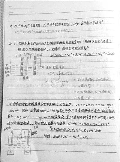 周暖暖的化学笔记