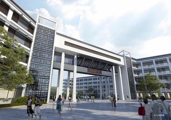 黄岩东浦中学迁建东城街道王西村