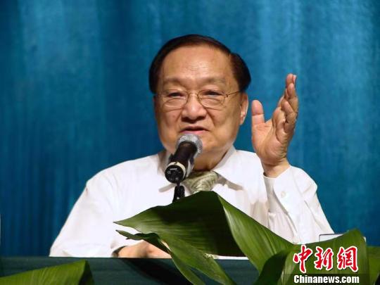 金庸。 张茵 摄