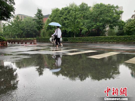 杭州雨日。(资料图) 张斌 摄