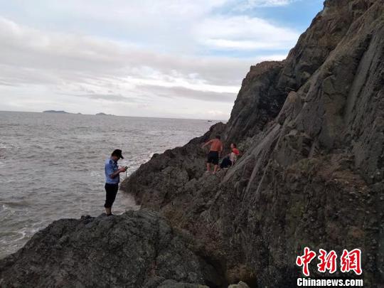 图为:救援现场。玉环公安供图