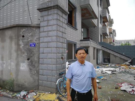横塘社区居民董金法的家,将成为机场路站的地铁口