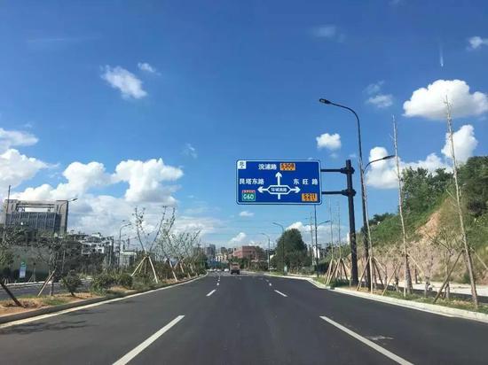 诸暨城南环城东路主体工程完成验收