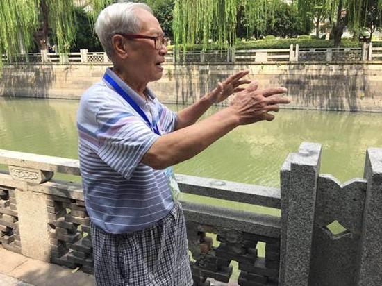 护河爱河的民间河长汪孙聚