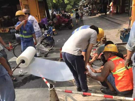 (图:施工前准备)