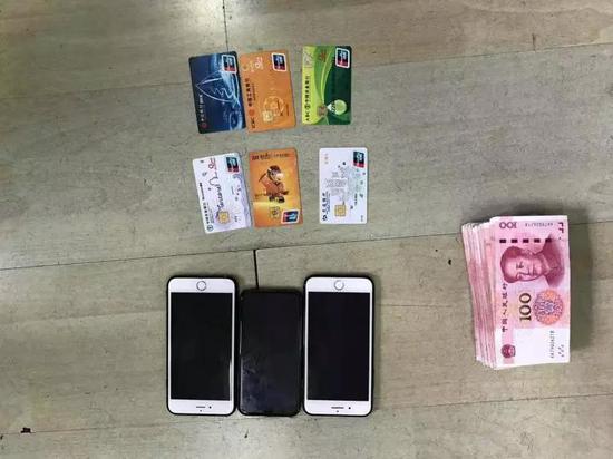 犯罪嫌疑人沈某等人的作案工具