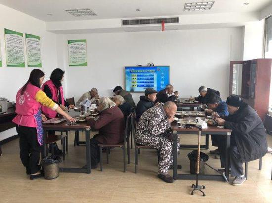 洞头区大门镇大溪居居家养老服务照料中心。(洞头区民政局供图)