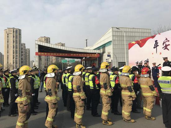 春运启动仪式现场。浙江新闻客户端记者王晨辉 摄