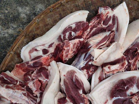 图:淳安花猪土猪肉