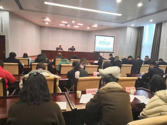 图为发布会现场。曹均 摄