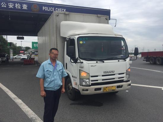 驾驶员浦某 高速交警供图