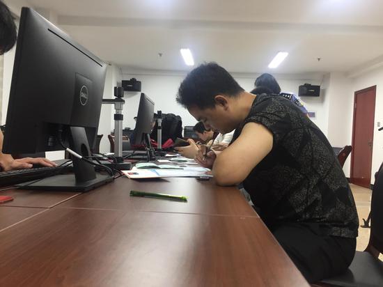 “退役军人一件事”改革试运行。 富宣 摄