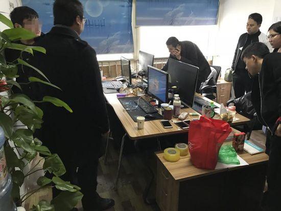 民警查获现场 警方提供