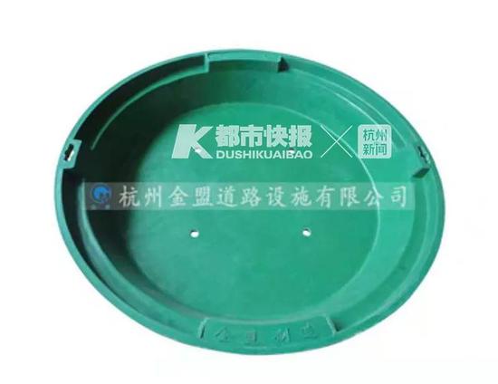 基本不承重的草坪井 图片由杭州金盟蔡经理提供