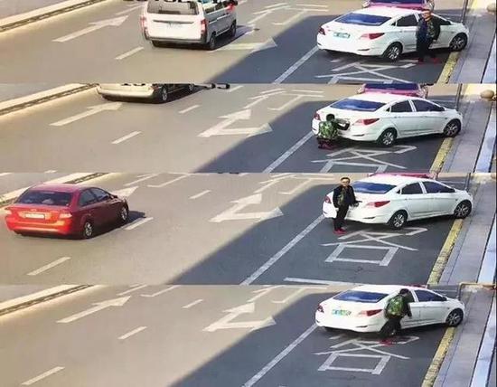 那么,天桥下客区域不让停车,引桥也不让,接送客的车辆应该停在哪里呢?