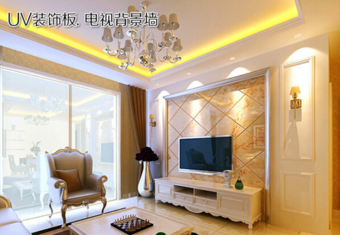 新型装饰板材UV装饰板仿大理石纹 全国市场受