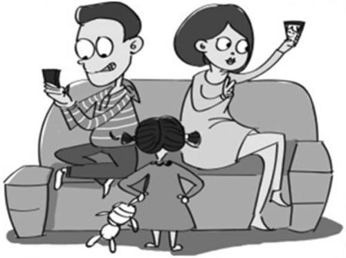 少玩手机半小时 多陪孩子30分