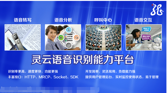 捷通华声灵云全智能能力平台之语音识别能力服