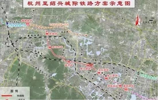 杭州至绍兴地铁即将开建 全线设9个站点总投资
